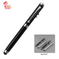 3 in 1 LED -Stift -Laser -Laser -Metall -Metall -Achterstilrollenstiften